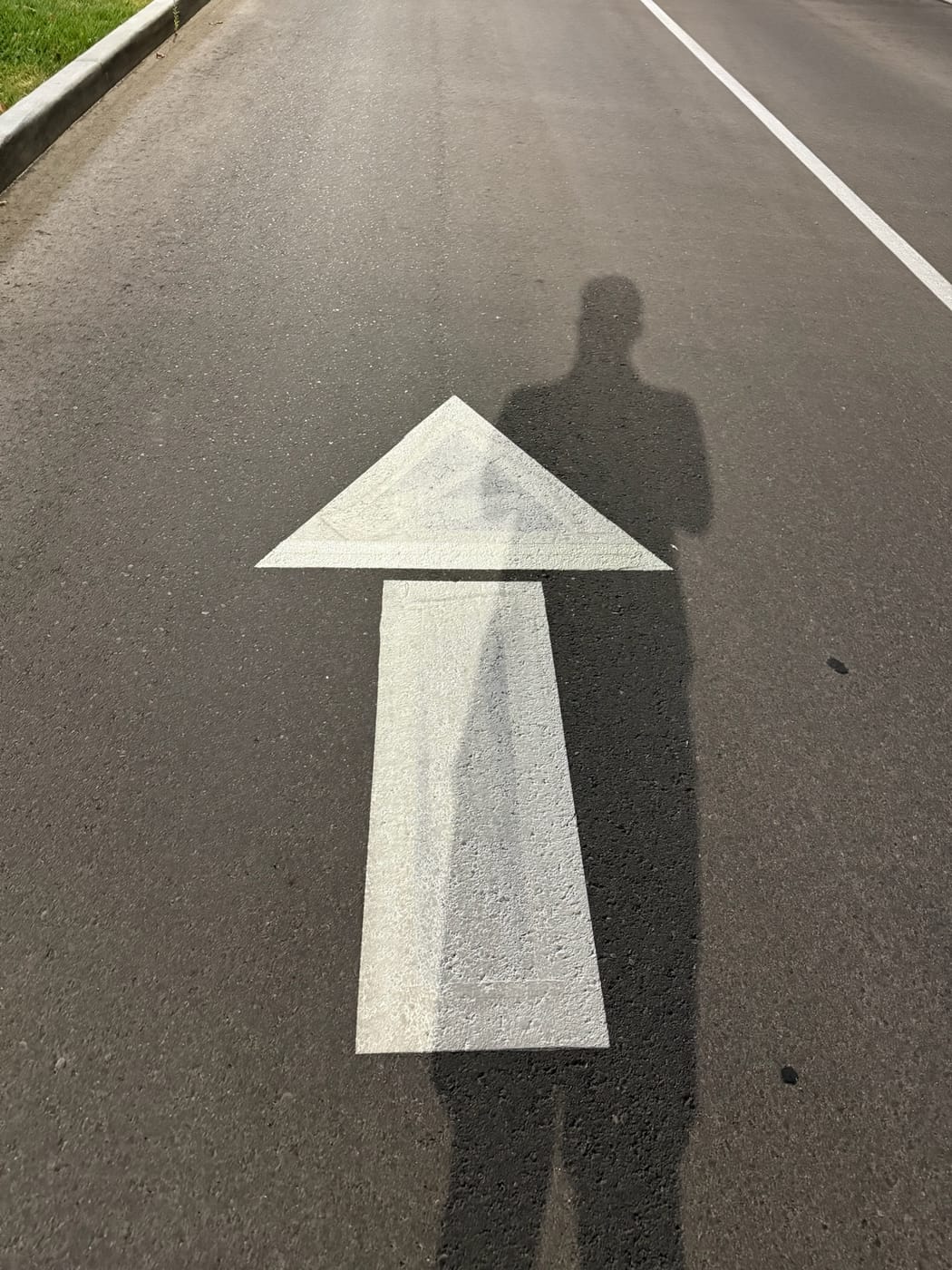Pavement stencil marking
